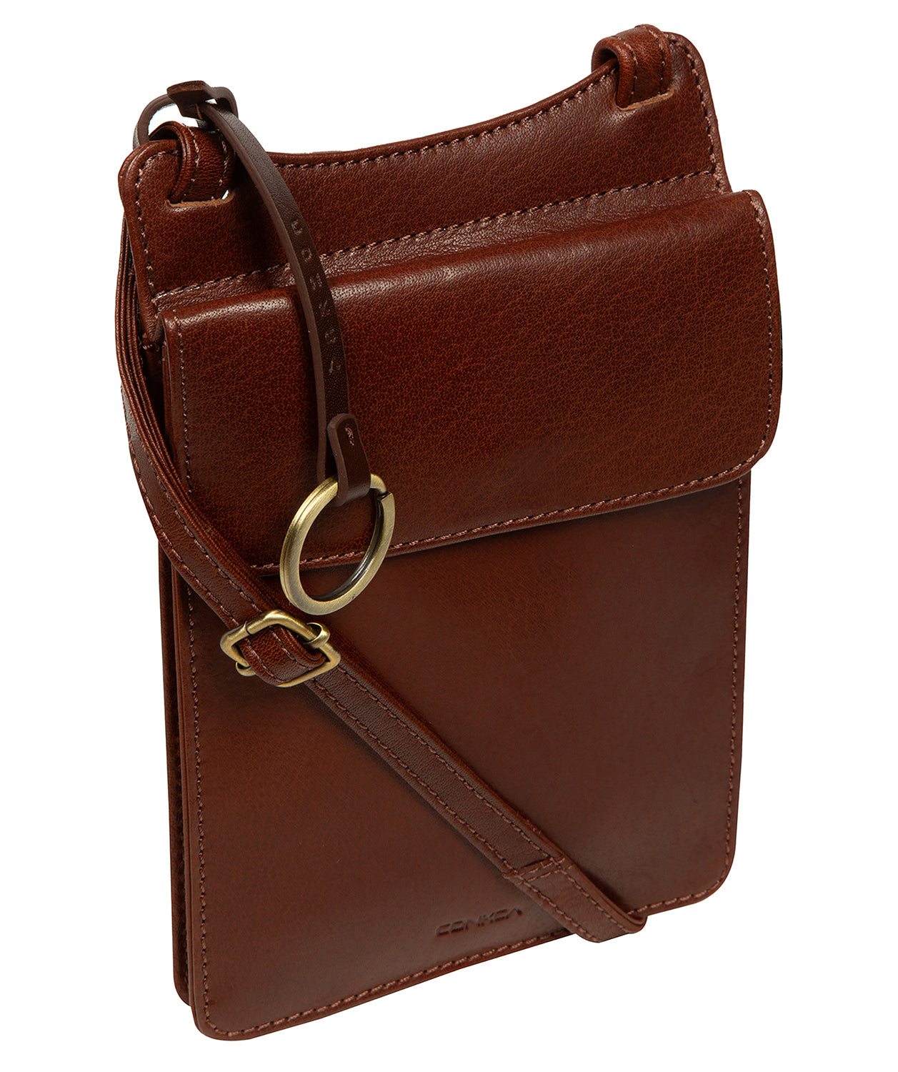 Interior dual-compartment and card slot organisation