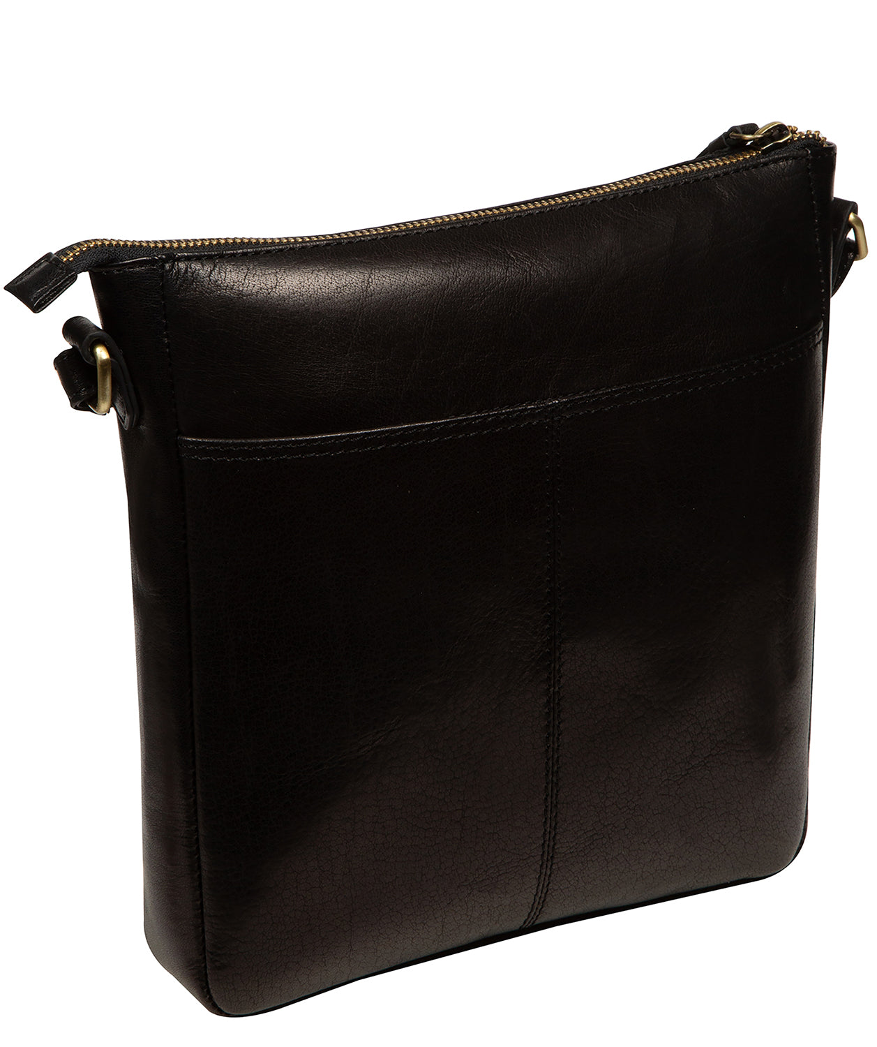'Maeve' Black Leather Cross Body Bag