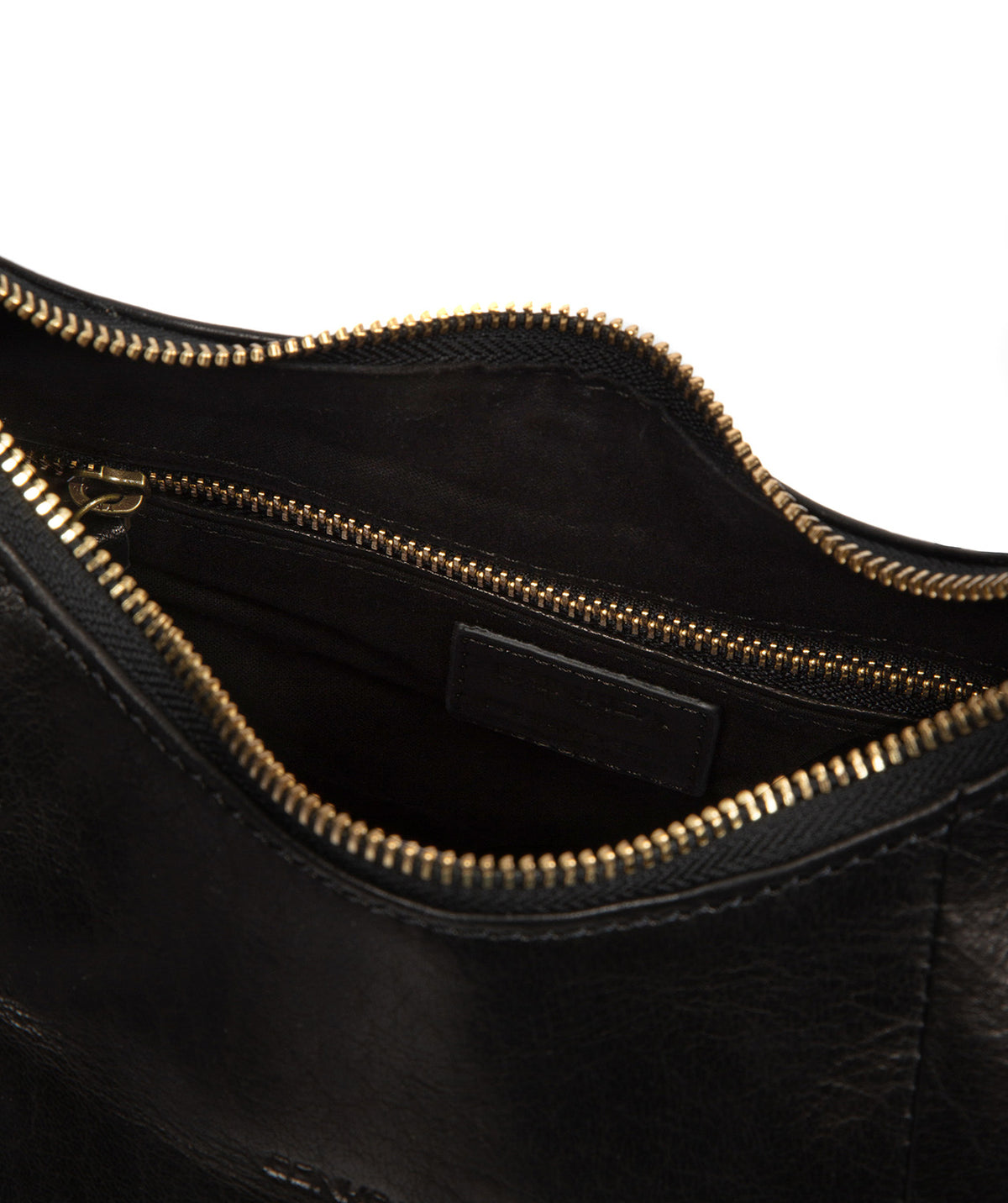'Candy' Black Leather Handbag