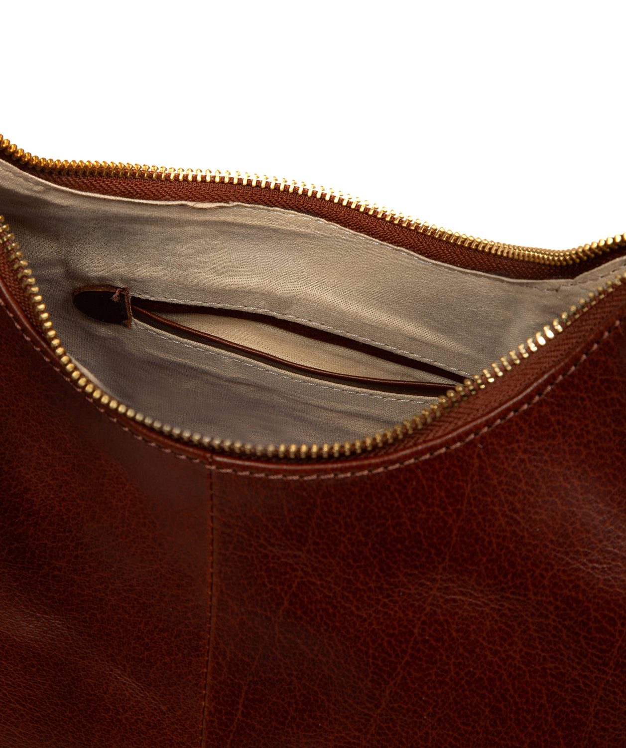 'Candy' Conker Brown Leather Handbag