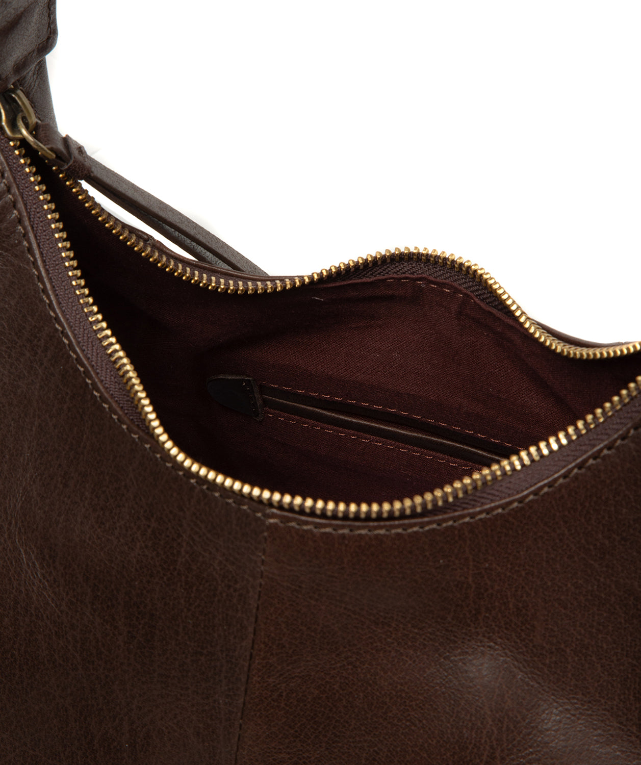 'Candy' Cocoa Leather Handbag