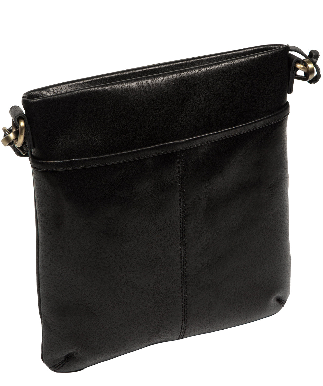 'Dove' Black Leather Cross Body Bag
