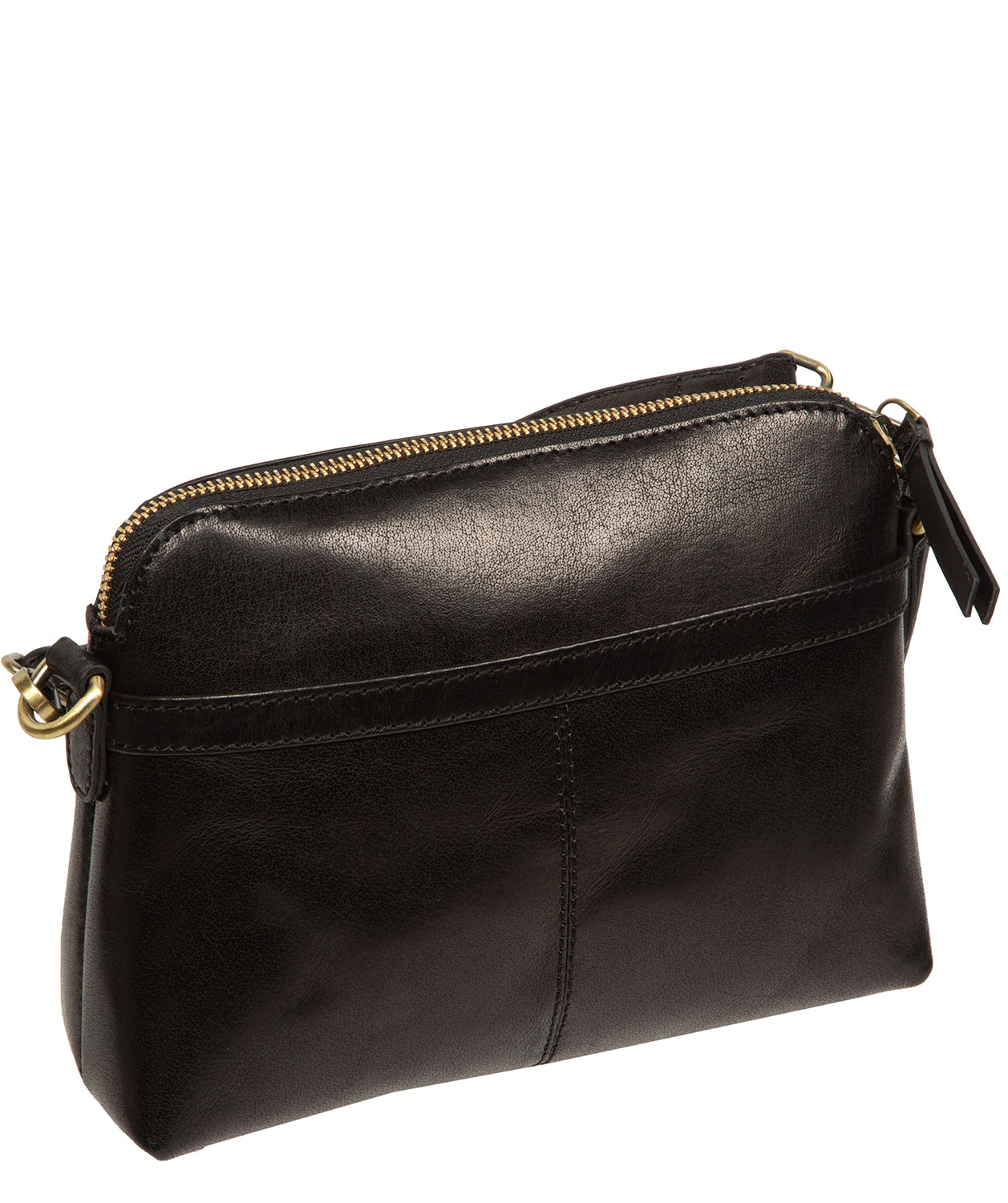 'Starling' Black Leather Cross Body Bag