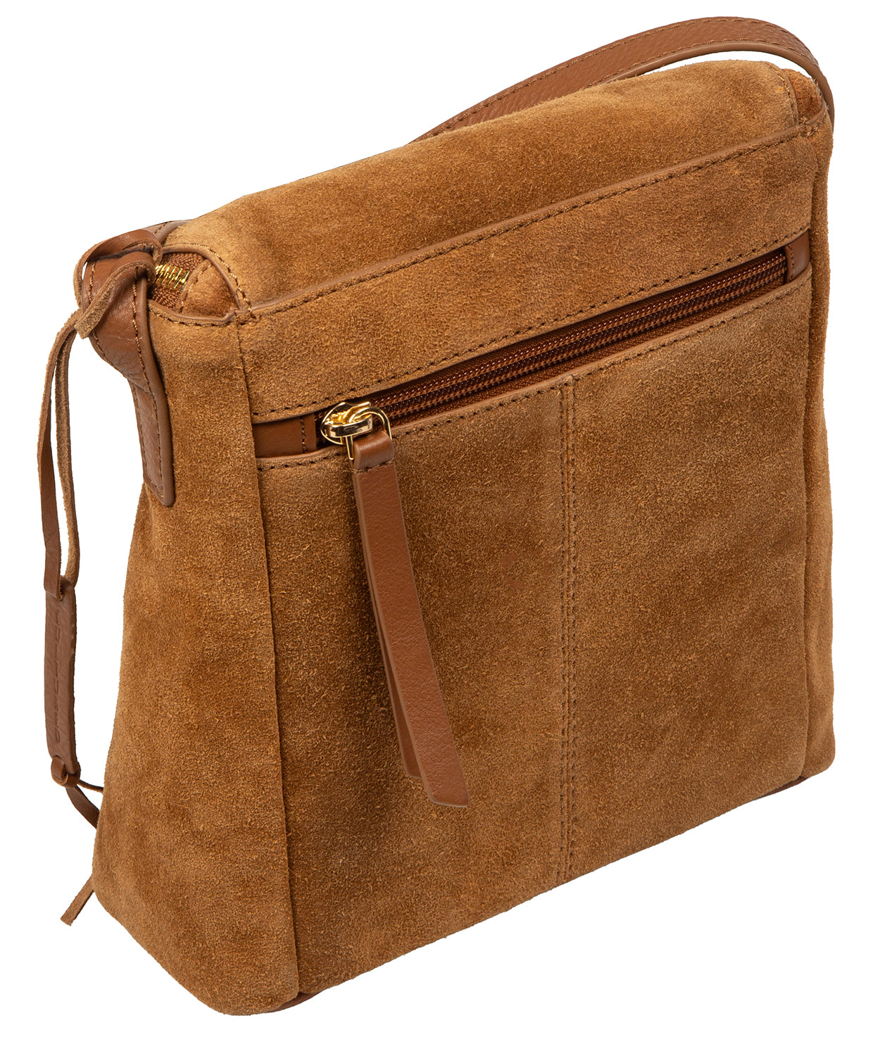 Interior fully lined compartment with zipped pocket