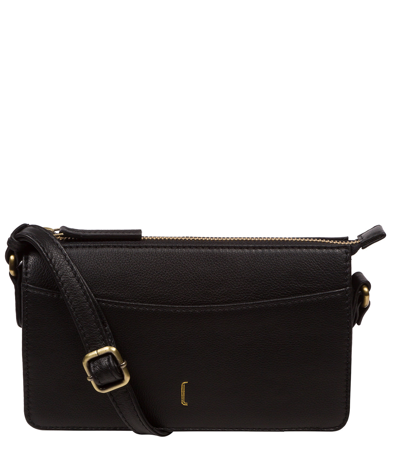 white lily soho Black Crossbody Bag 'Lily' by Cultured London