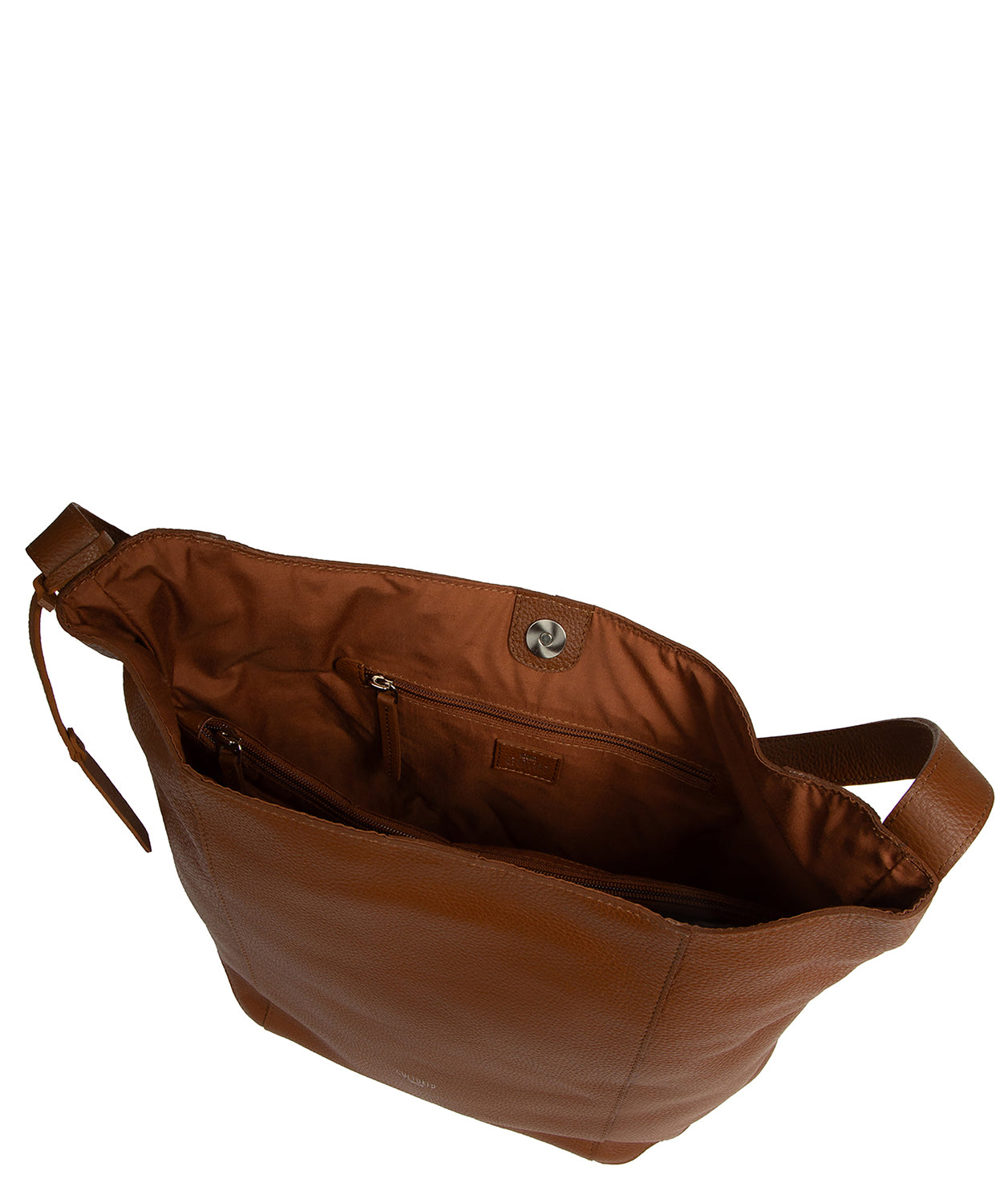 'Leilani' Tan Leather Shoulder Bag