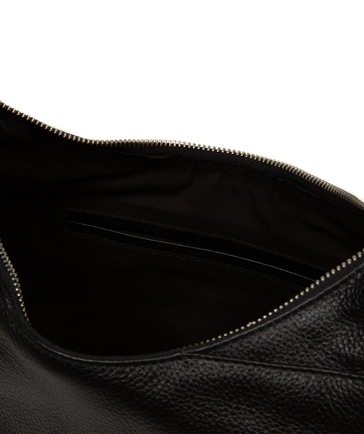 'Kovo' Black Leather Shoulder Bag