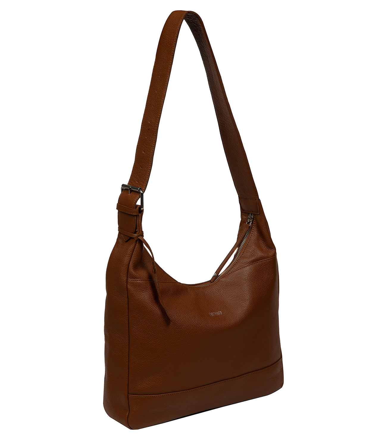'Kovo' Rich Tan Leather Shoulder Bag