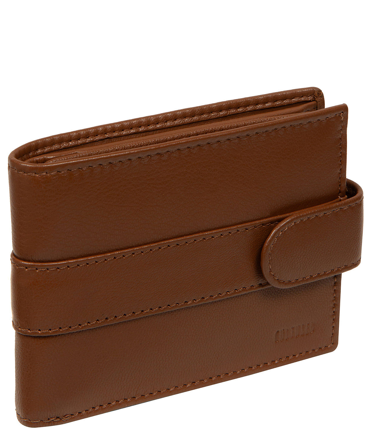 'Leo' Tan Leather Wallet