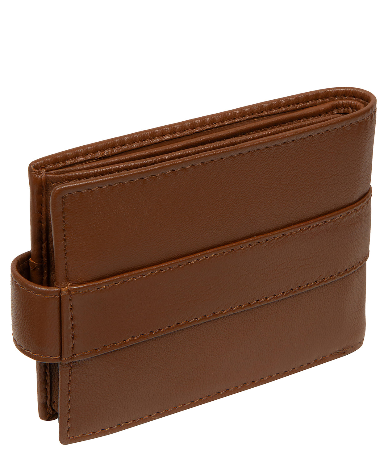 'Leo' Tan Leather Wallet