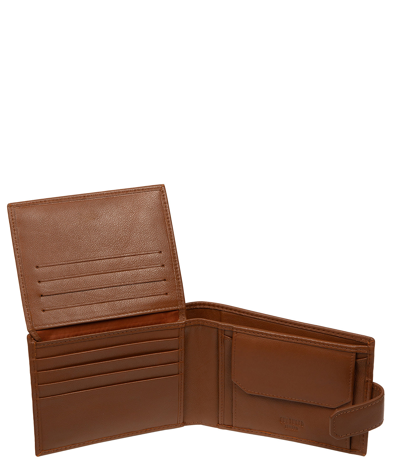 'Max' Tan Leather Wallet
