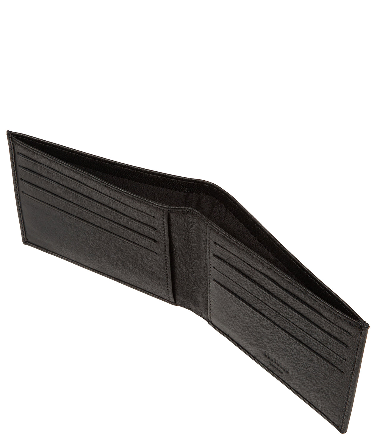 'Oliver' Black Leather Card Holder