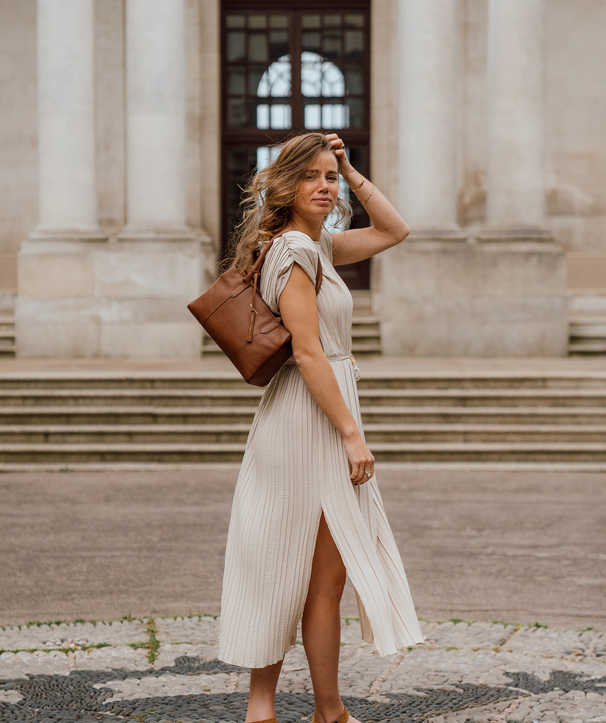 'Filton' Tan Leather Handbag