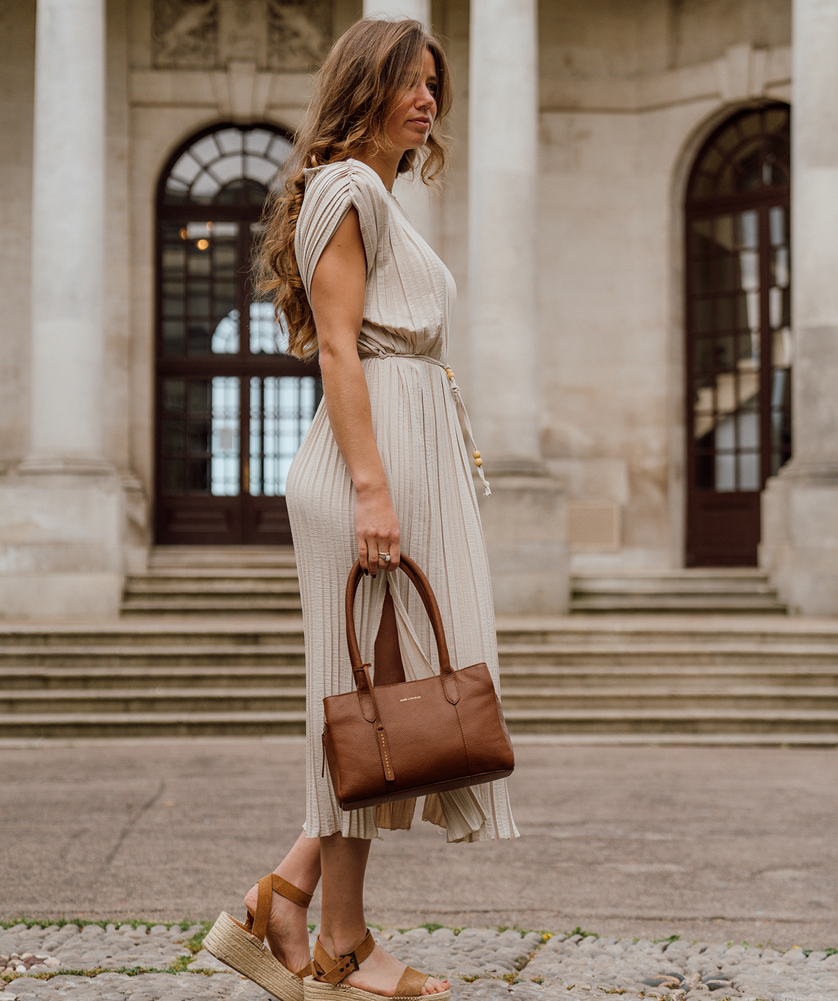 'Filton' Tan Leather Handbag