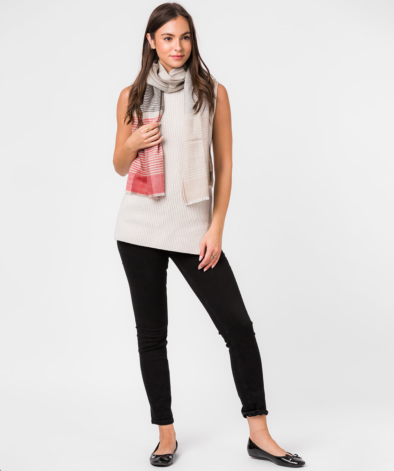 Pure Luxuries All Seasons Collection Accessory: 'Neptune' Cashmere & Merino Wool Scarf