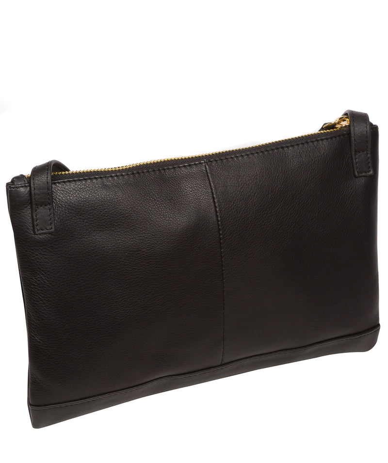 Pure Luxuries Marylebone Collection Bags: 'Anya' Black Nappa Leather Cross Body Bag