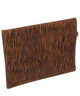 Pure Luxuries Classic Collection Bags: 'Chalfont' Animal Print Leather Clutch Bag