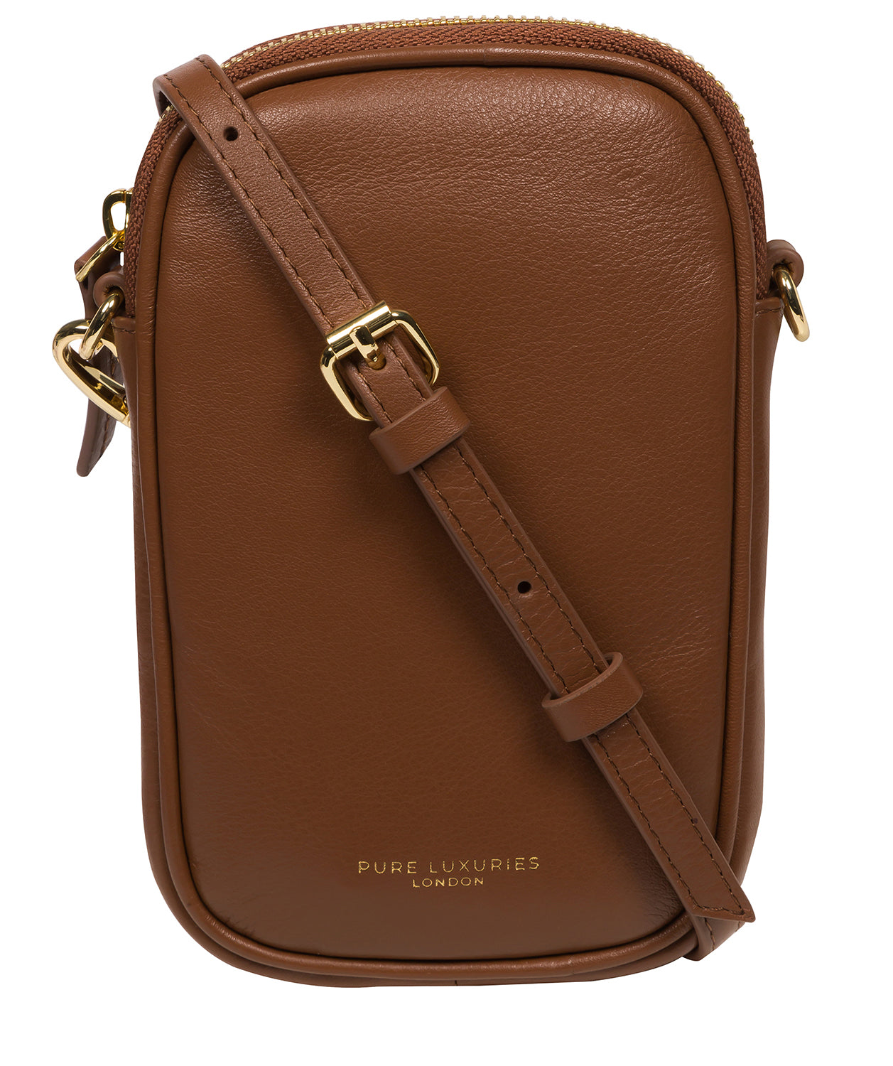 Pure Luxuries Nappa Leather Crossbody Phone Bag Alaina pure-luxuries-nappa-leather-crossbody-phone-bag-alaina