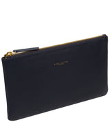 Pure Luxuries Couture Collection Bags: 'Wilmslow' Navy Leather Clutch Bag