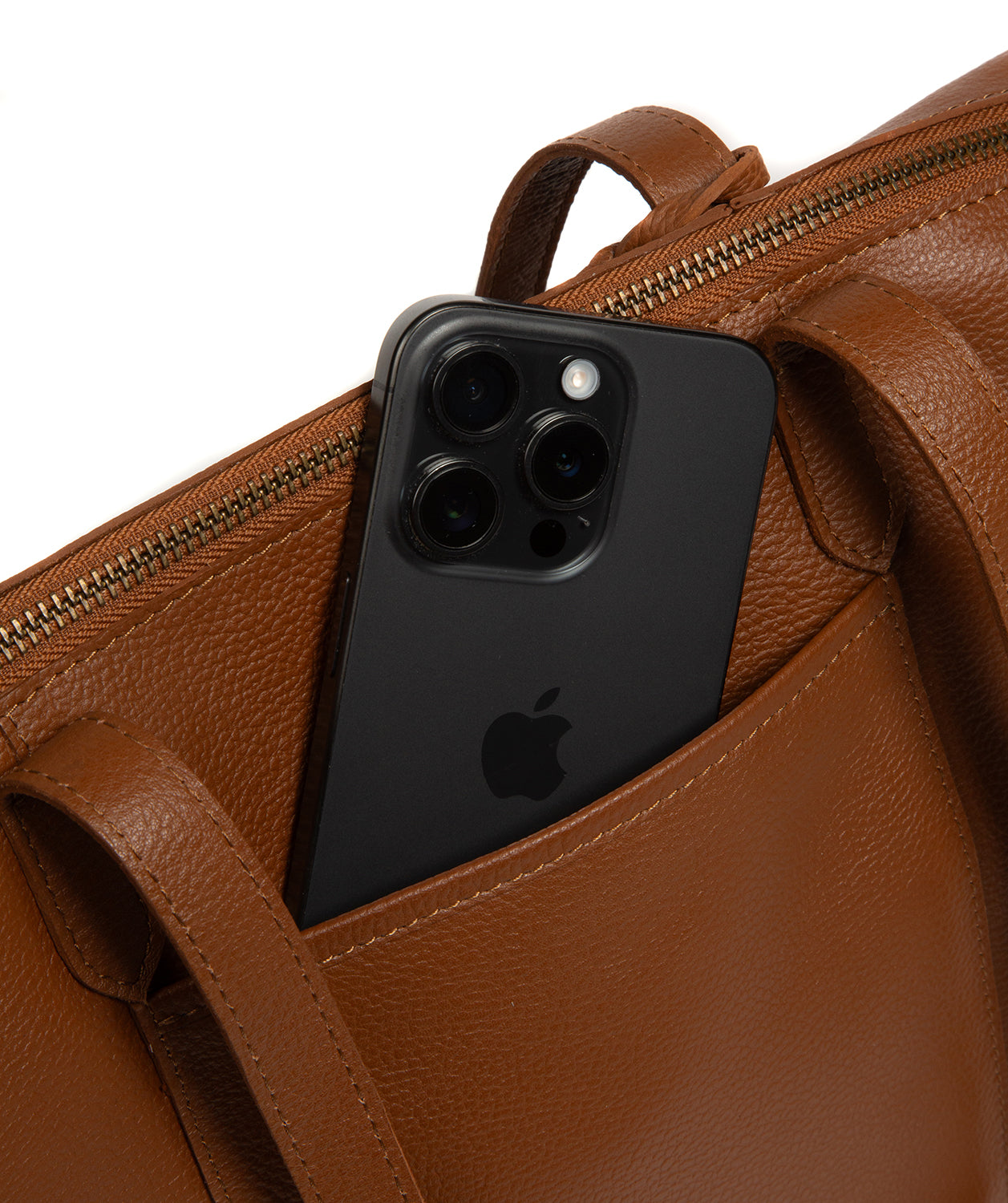 'Alcester' Tan Leather Tote Bag