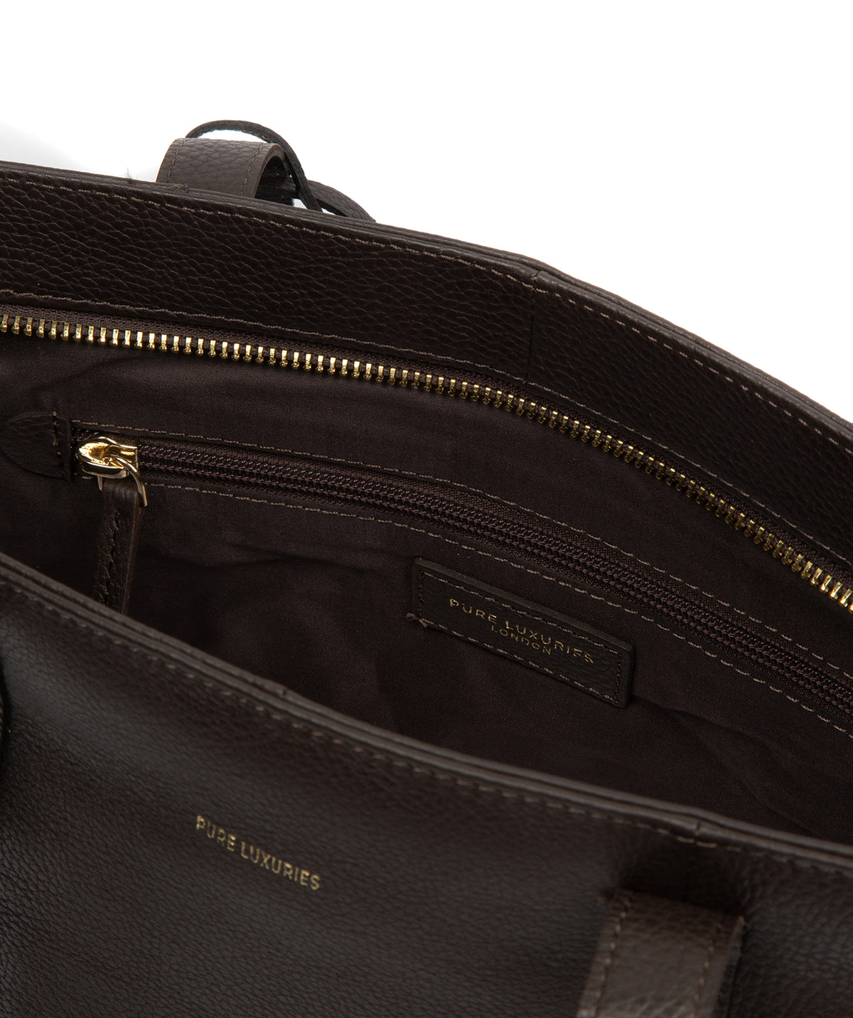 'Olney' Espresso Leather Handbag
