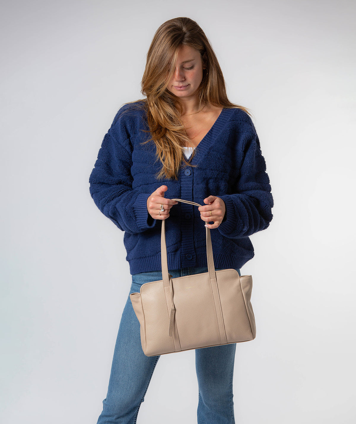 Olney handbag interior compartment and zip pocket
