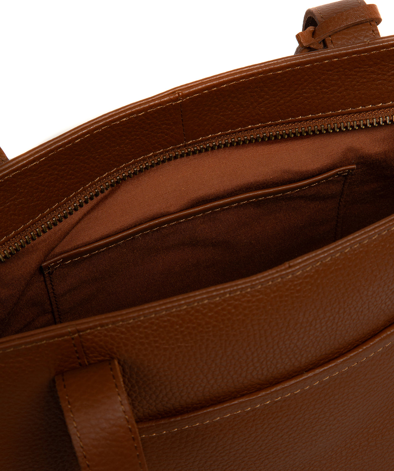 'Olney' Tan Leather Handbag