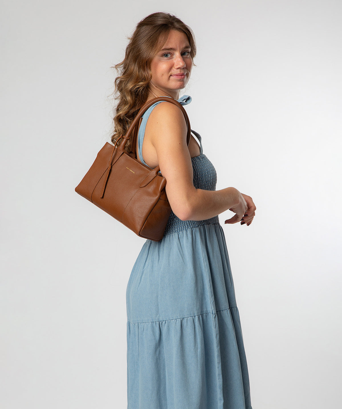 'Filton' Tan Leather Handbag