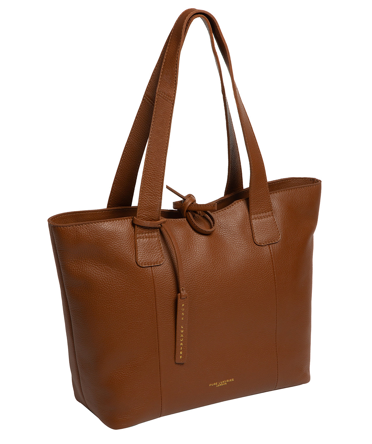 'Windsor' Tan Leather Tote Bag