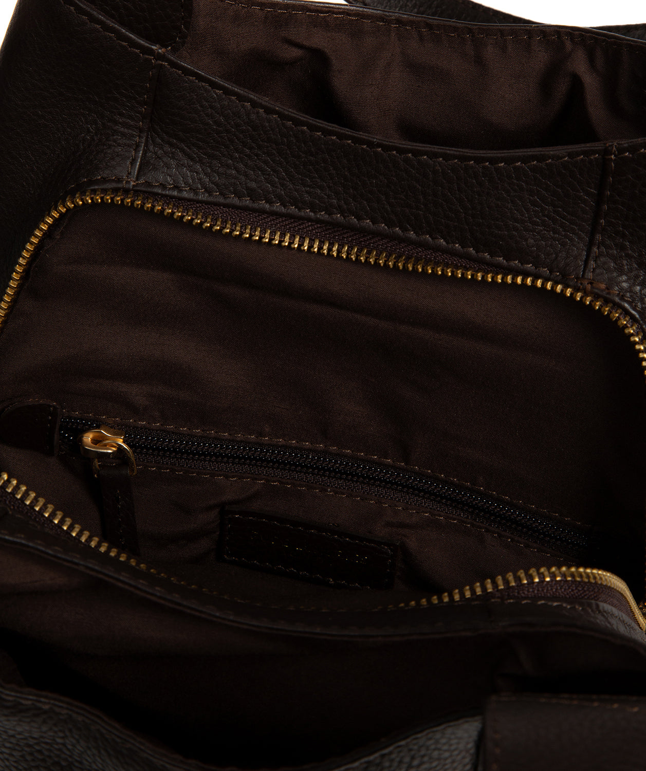 'Colette' Espresso Leather Handbag