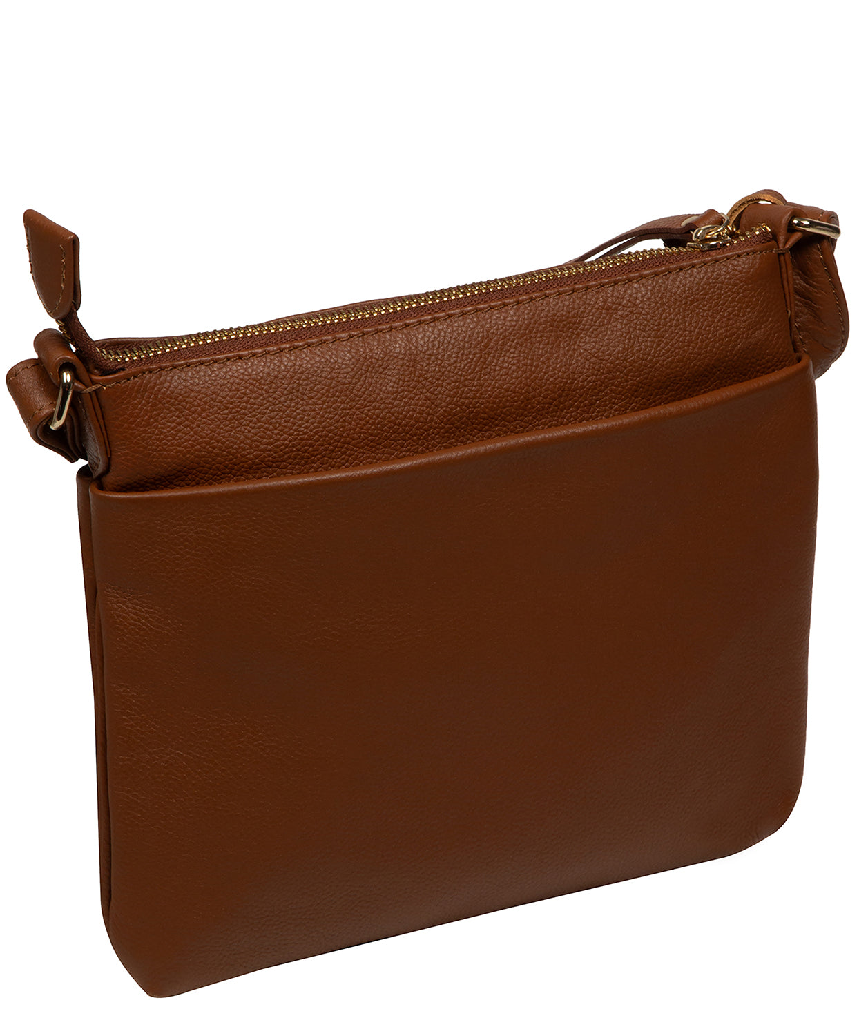 'Alderley' Tan Leather Cross Body Bag