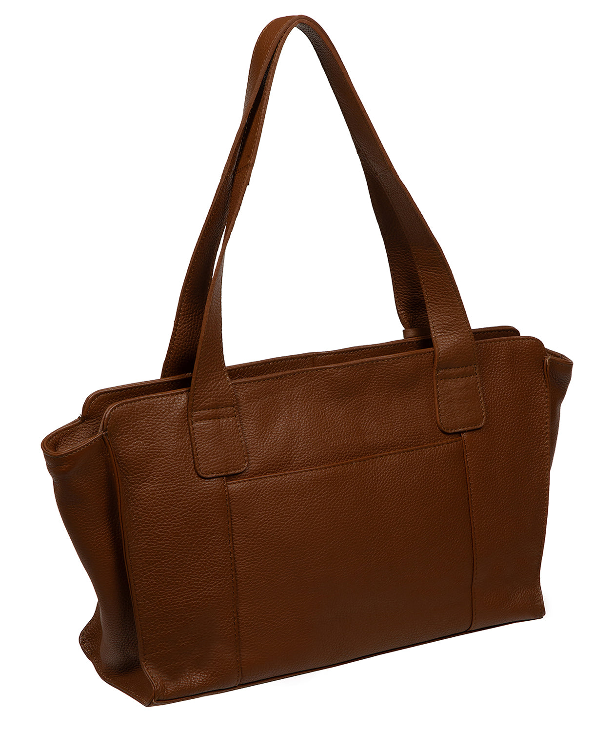 'Mimi' Rich Tan Leather Handbag