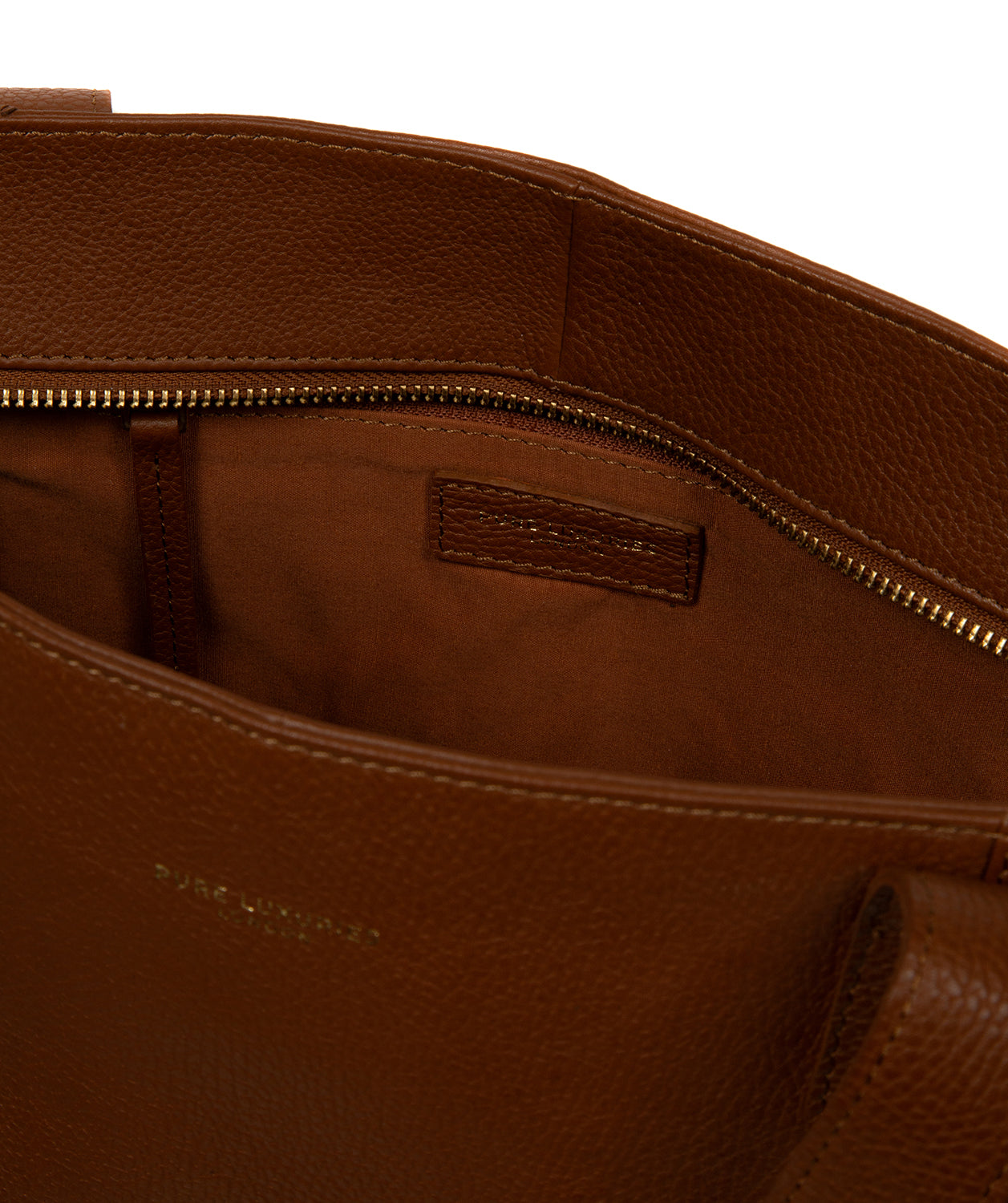 'Mimi' Rich Tan Leather Handbag