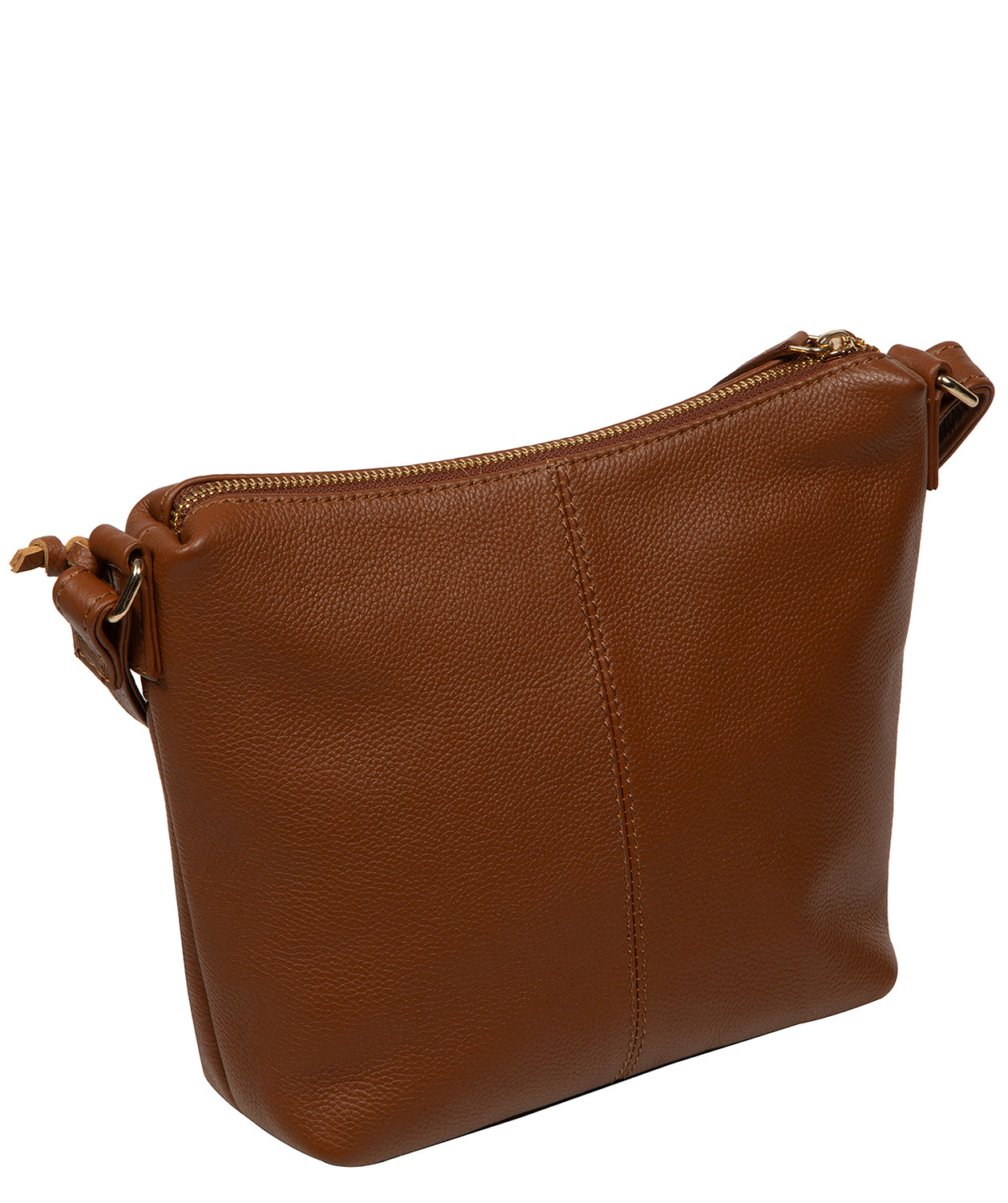 'Thorne' Tan Leather Cross Body Bag