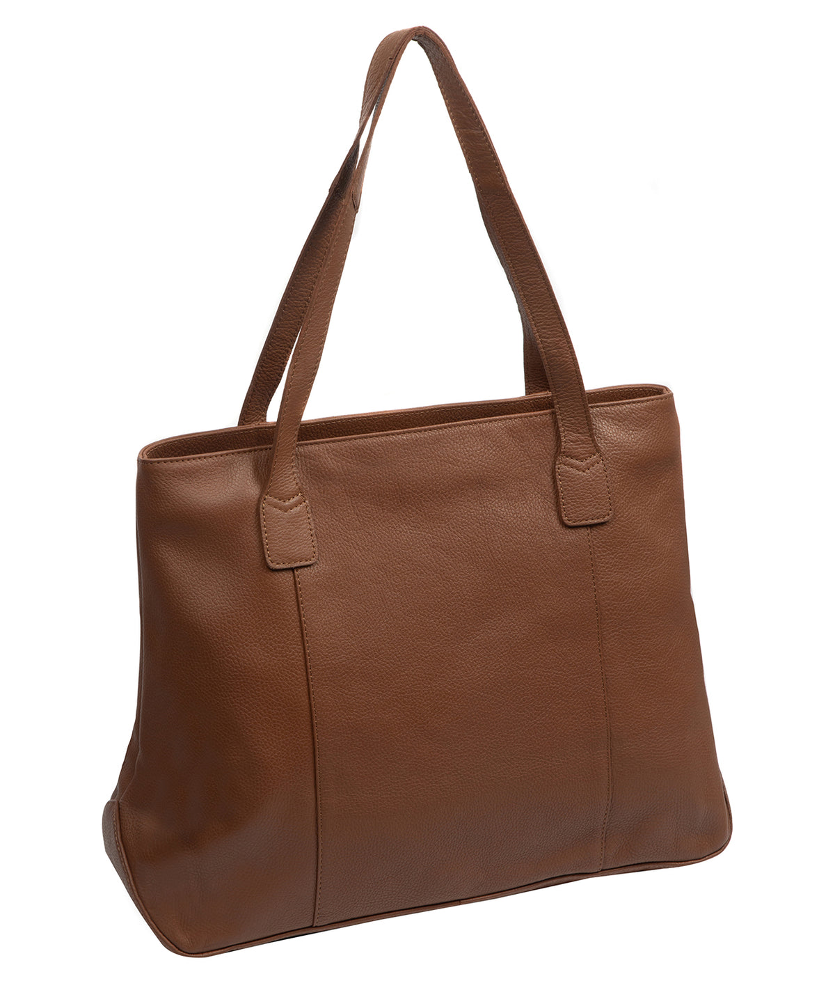 'Mochi' Tan Leather Tote Bag