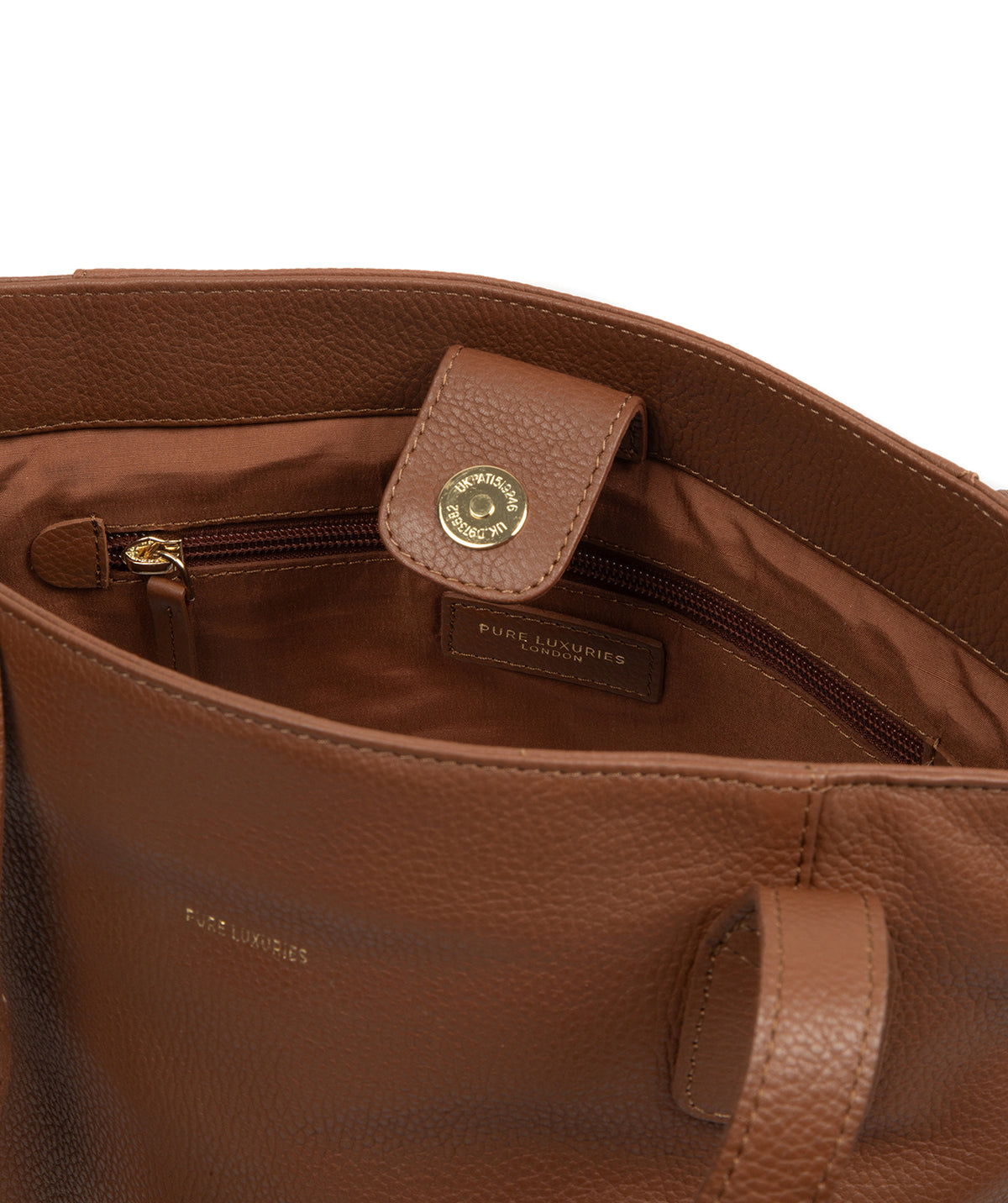 'Mochi' Tan Leather Tote Bag