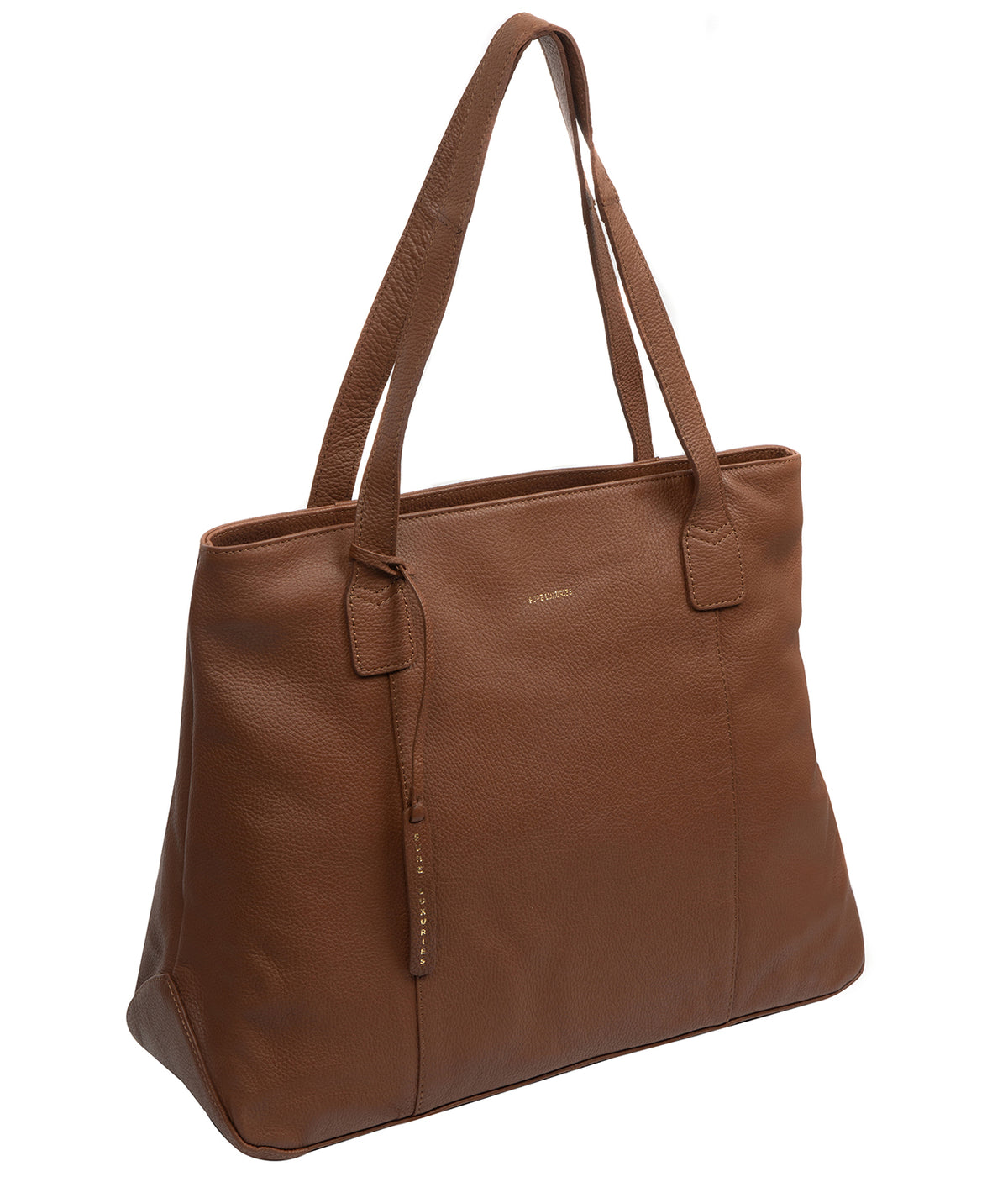 'Mochi' Tan Leather Tote Bag