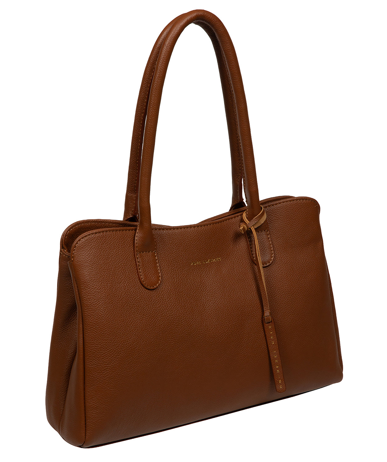 'Aysgarth' Tan Leather Handbag