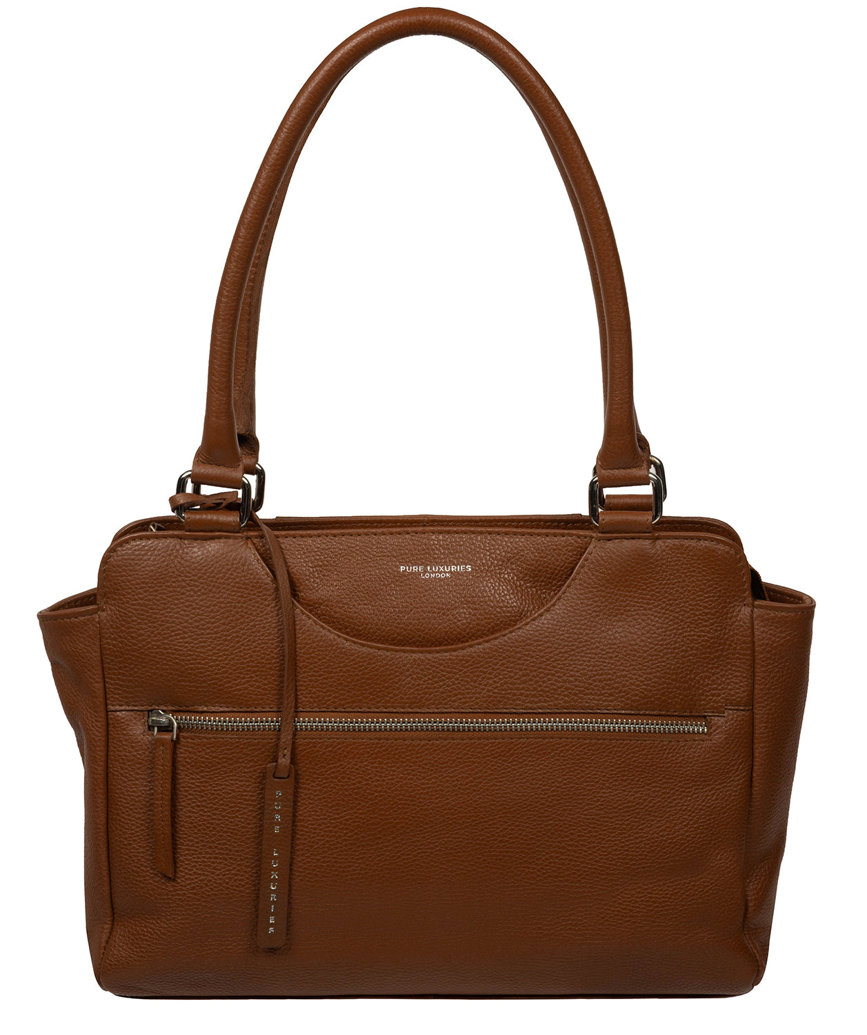 'Mooki' Rich Tan Leather Handbag