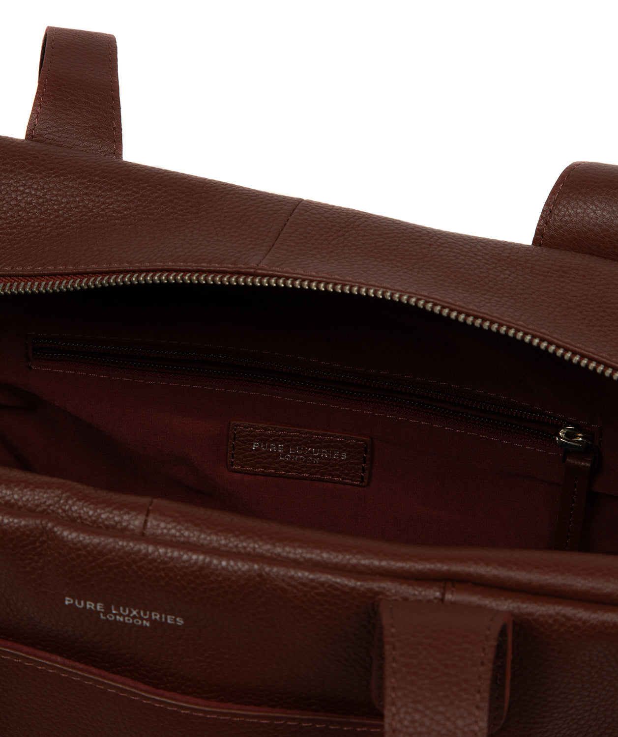 'Airgo' 'Free on Board' Chestnut Leather Cabin Bag