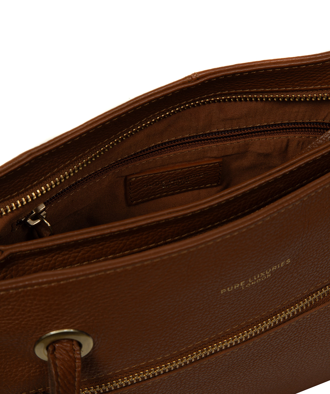 'Noko' Rich Tan Leather Handbag