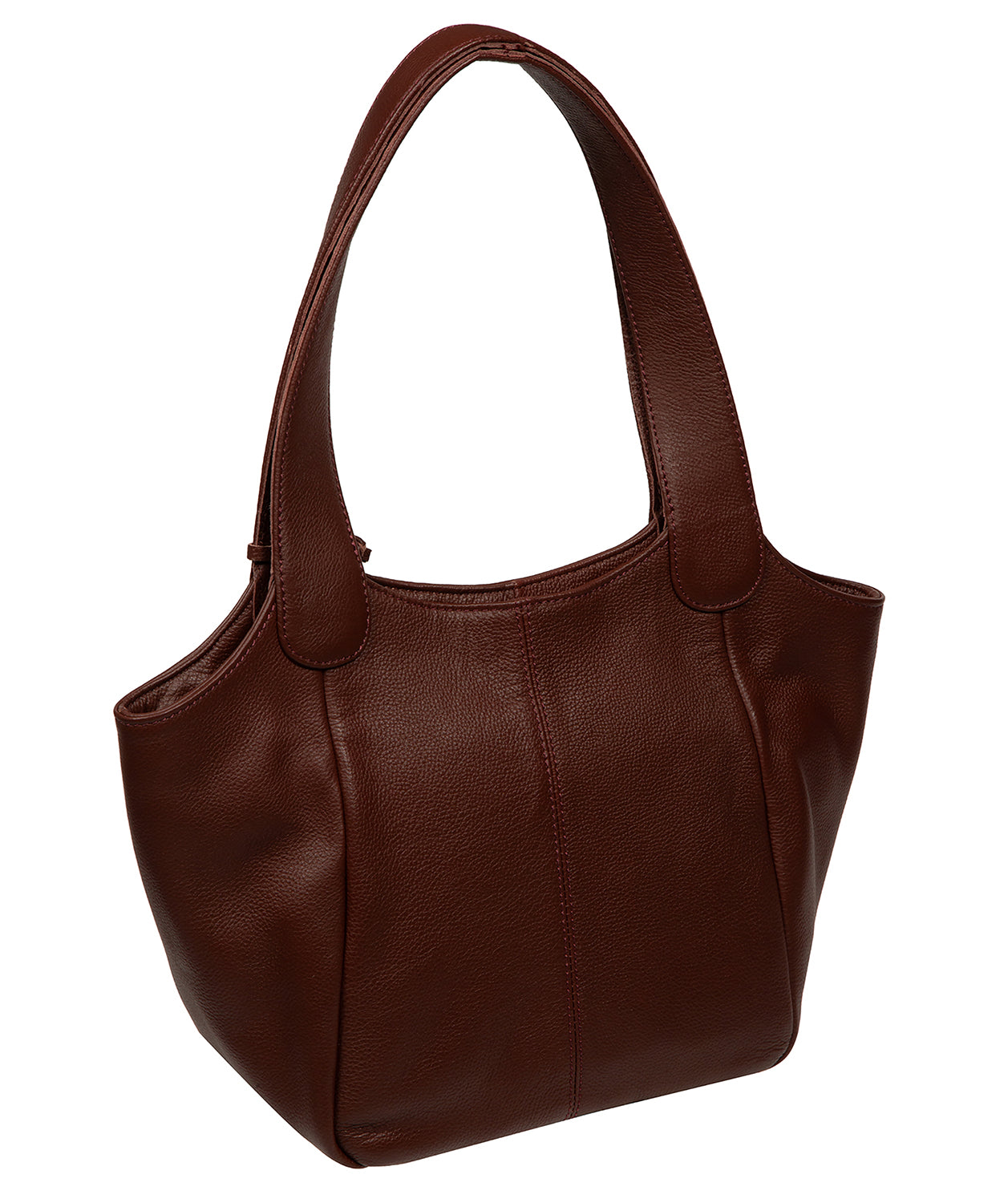 'Ormesby' Chestnut Leather Handbag