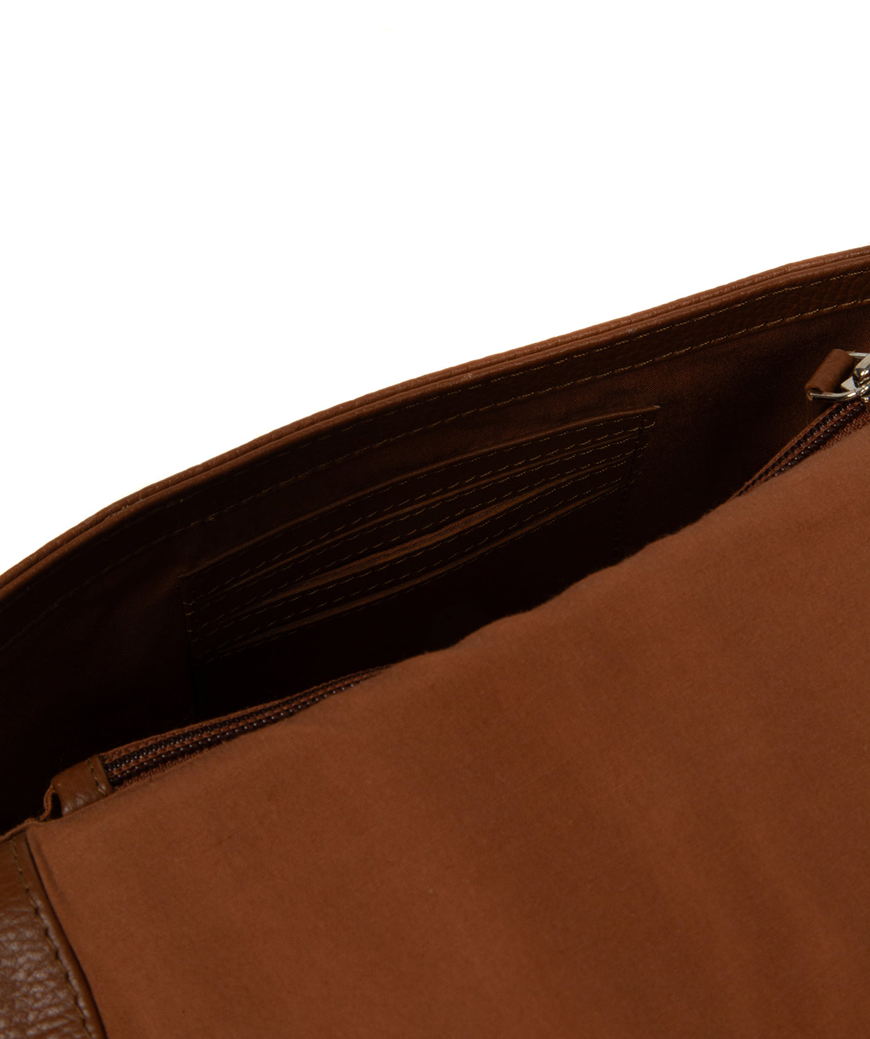 'Alodia' Rich Tan Leather Cross Body Bag