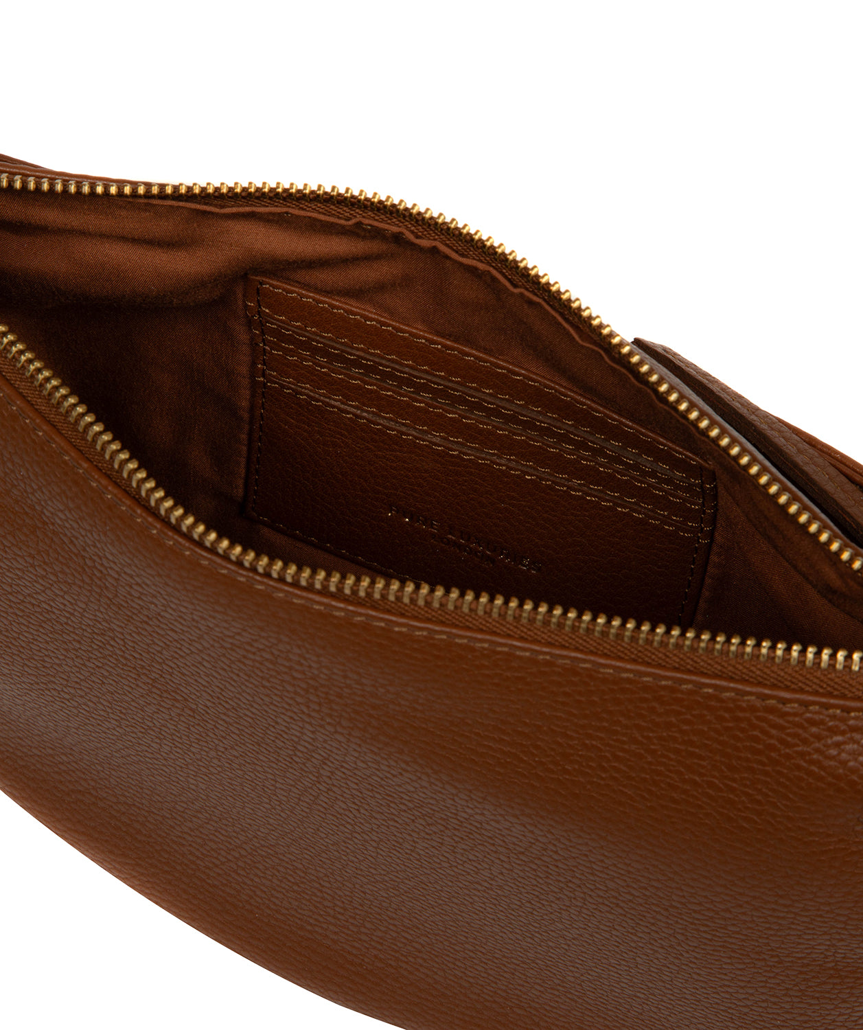 'Melisande' Rich Tan Leather Cross Body Bag