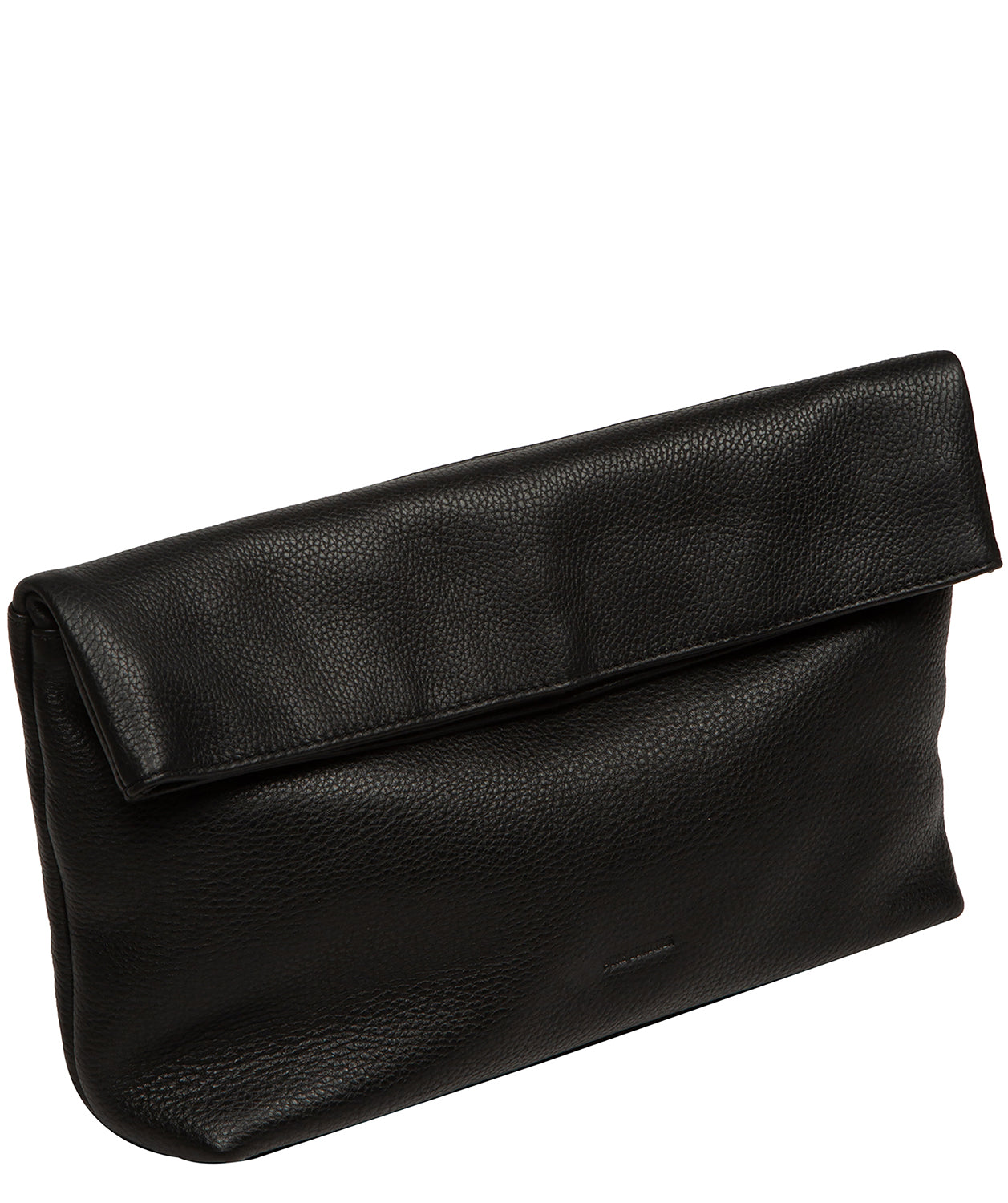 Clutch bag base and structured bottom view