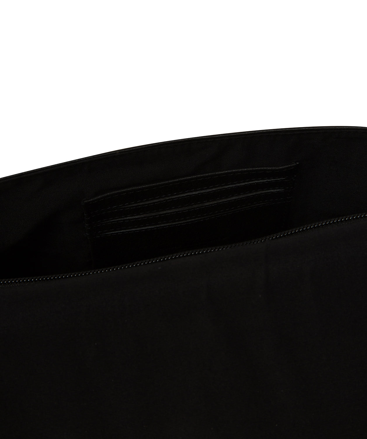 'Francesca' Black Leather Cross Body Bag