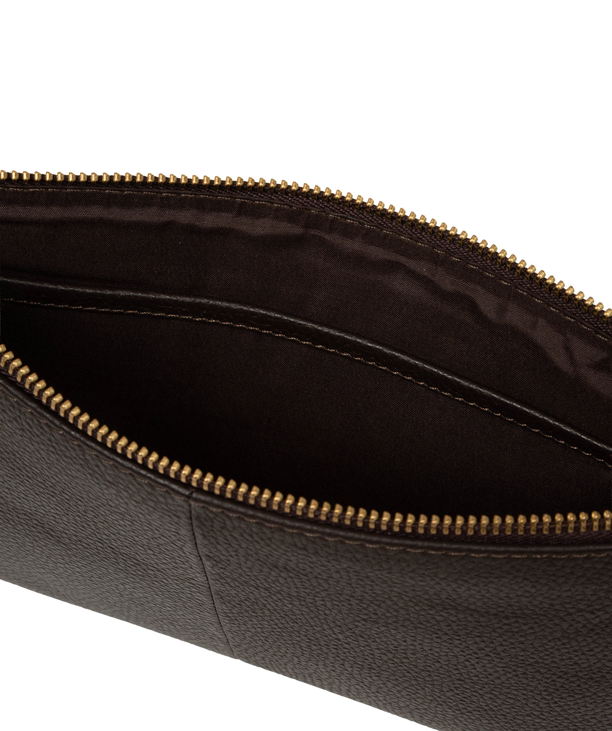 Emalia clutch bag flat lay display