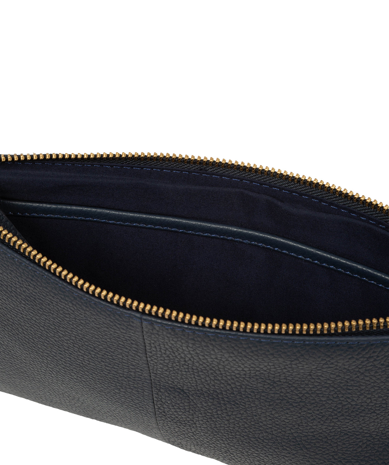 Emalia clutch bag full view demonstrating size and shape