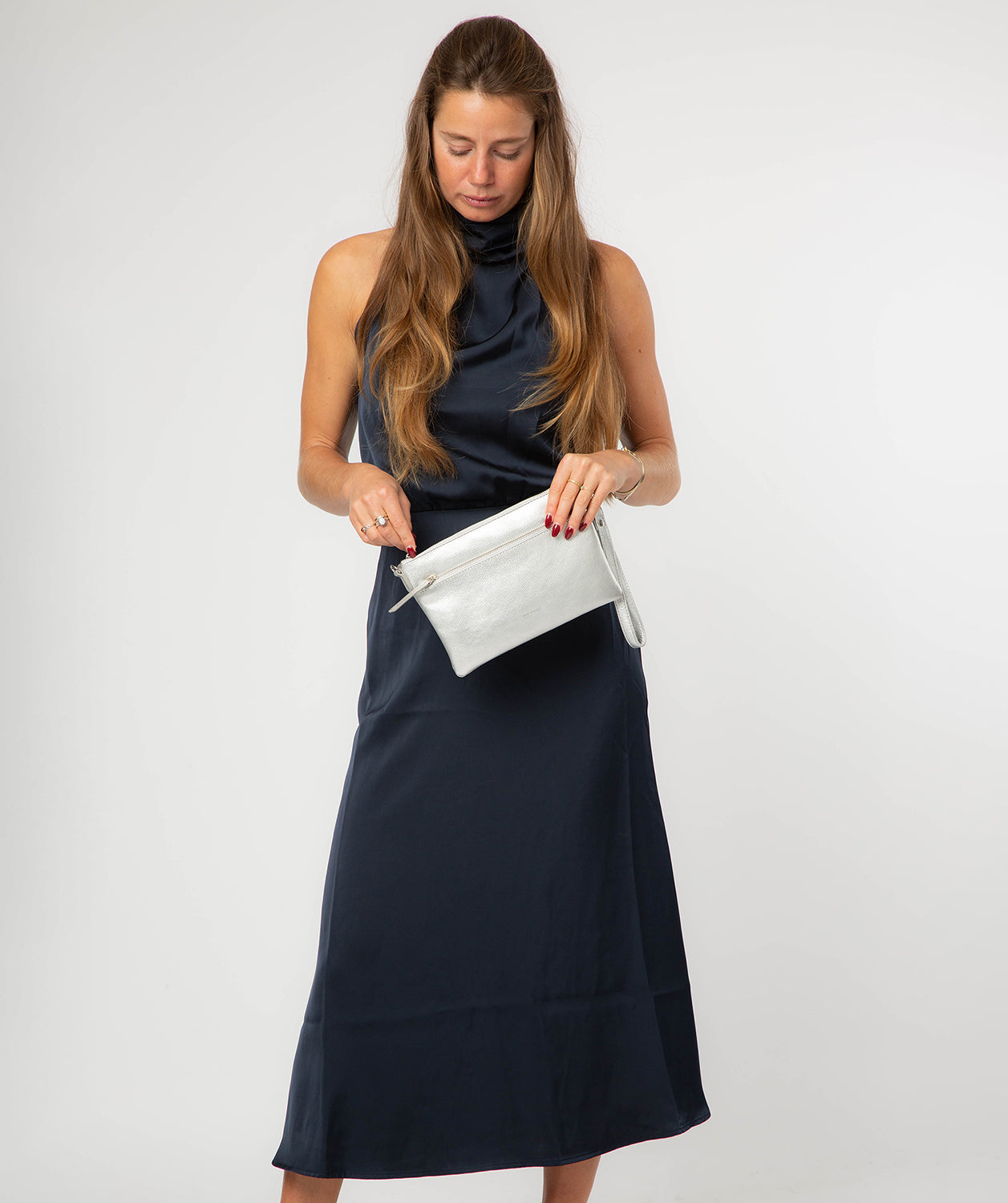 Adjustable shoulder strap and crossbody wear styling