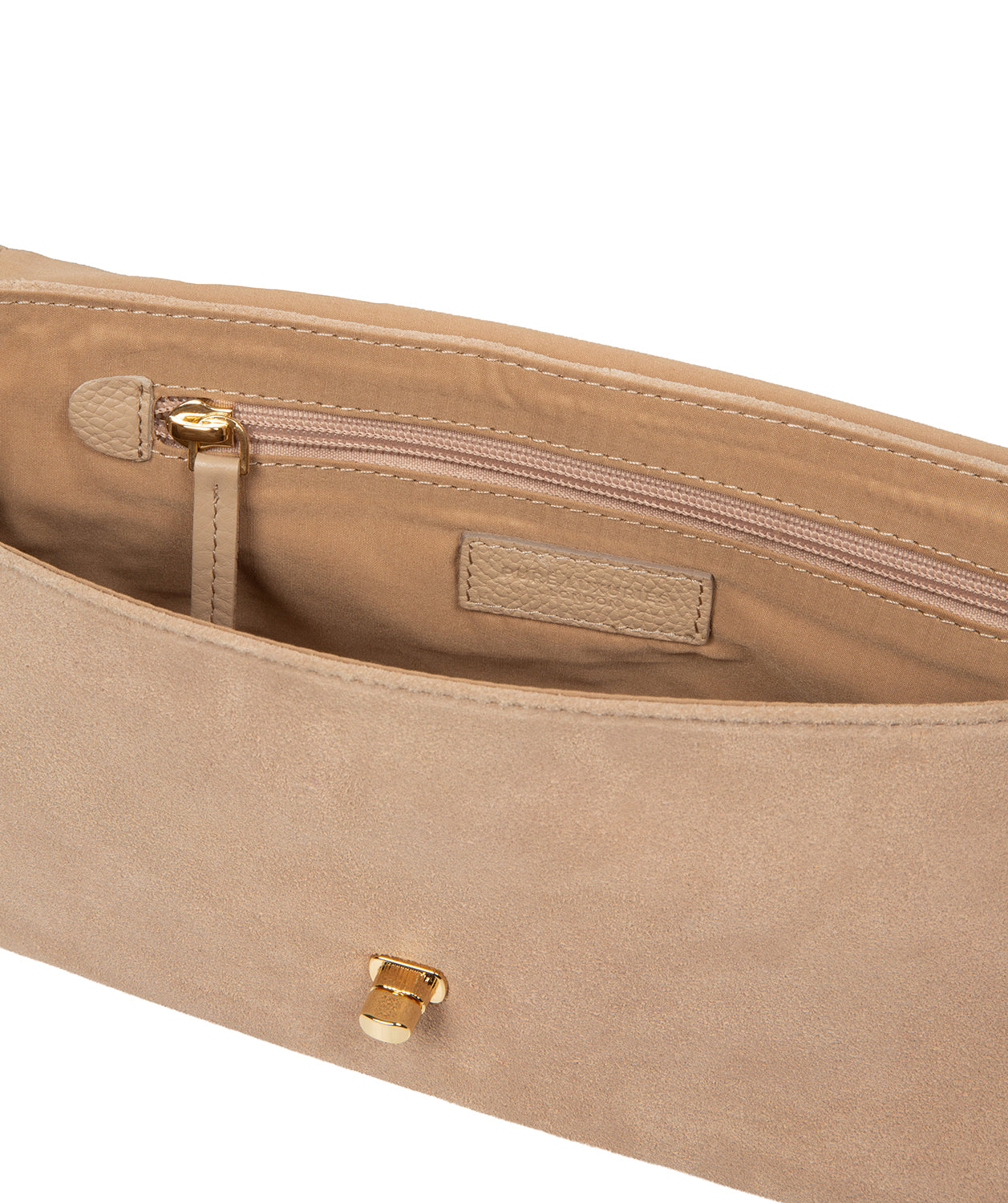 Hope clutch bag hand-held styling shot